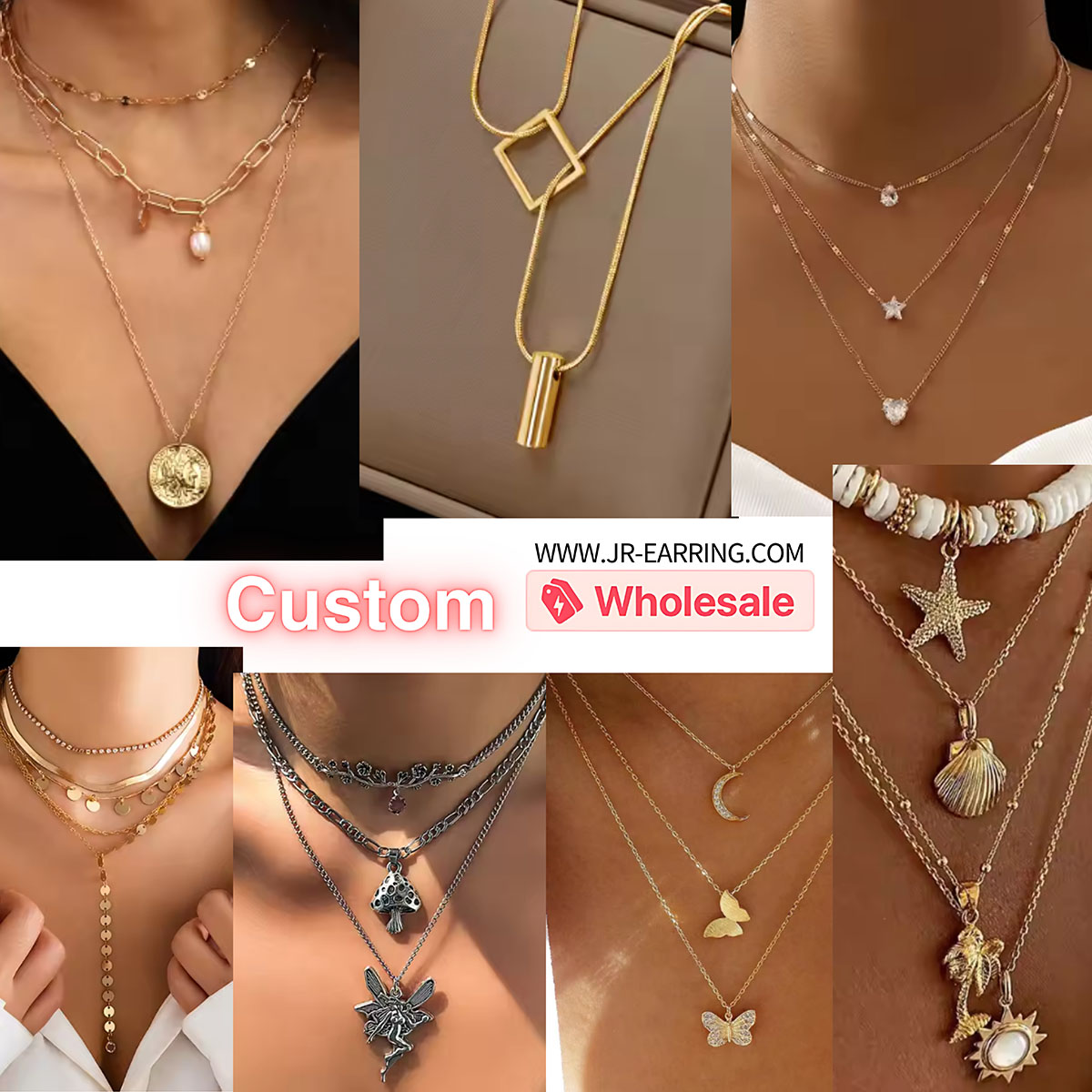 wholesale layered necklace