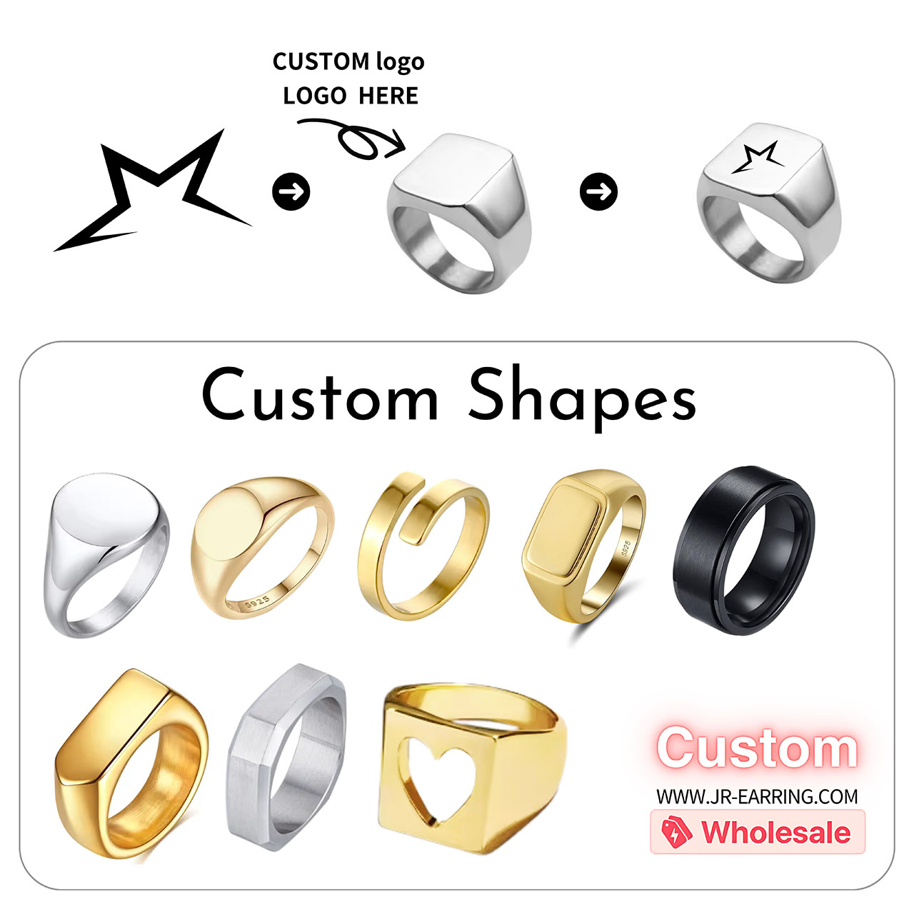 custom engraved rings