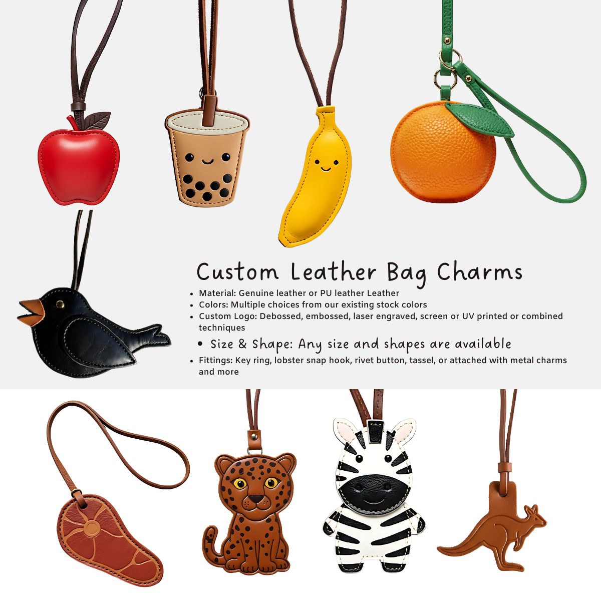 bag accessories charms