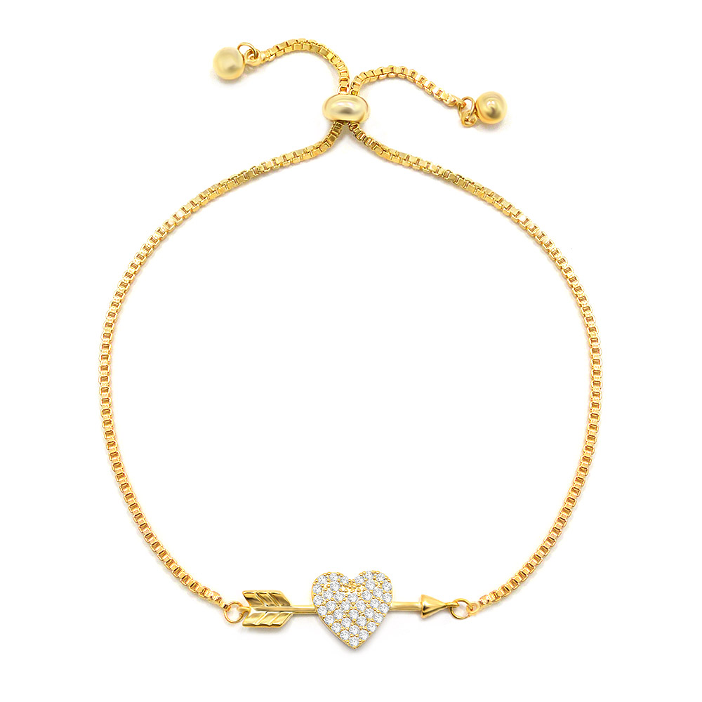 Wholesale Heart Arrow Bracelet | JR Fashion Accessories