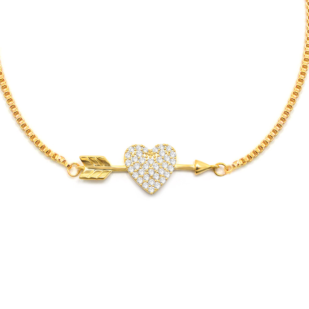 Wholesale Heart Arrow Bracelet | JR Fashion Accessories