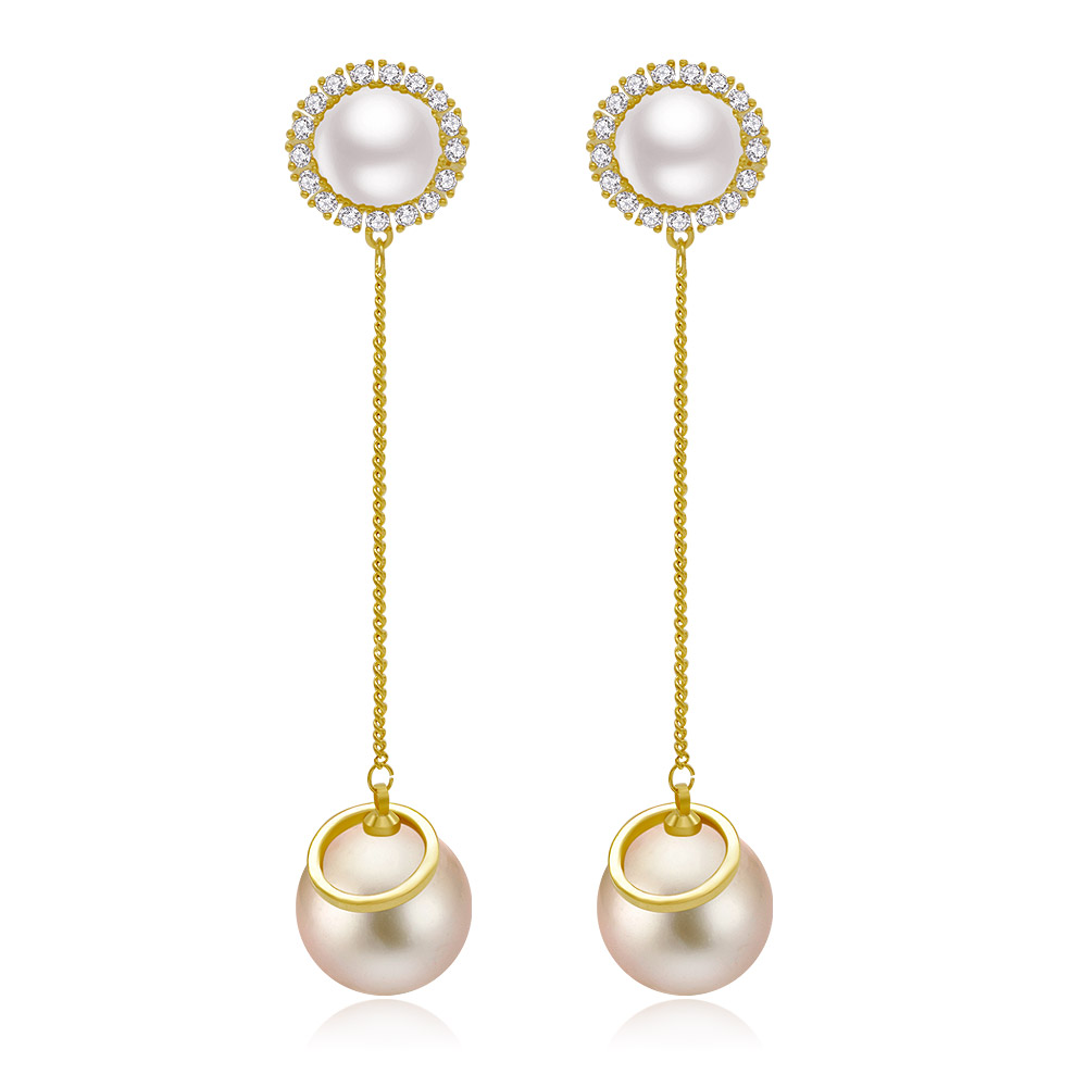 PEARL CHAIN DROP EARRING | Lucky Brand