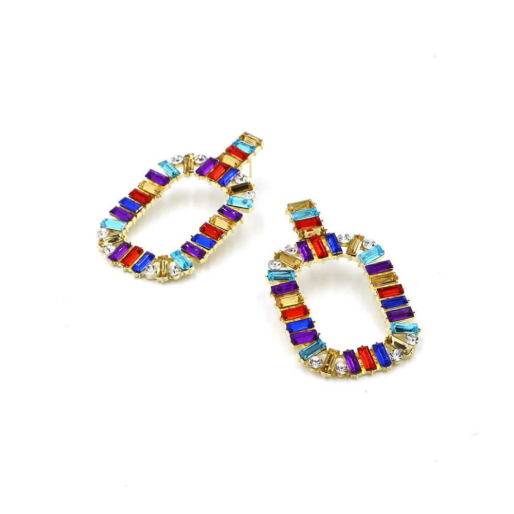Multi color stone earrings. Multi Color Stones Earrings Wholesale | JR ...