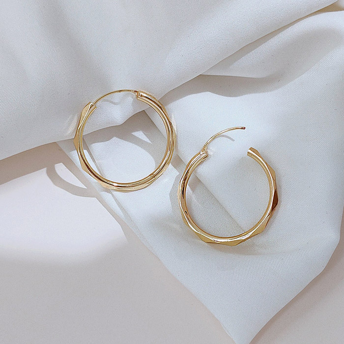 Wholesale 28mm Infinity Hoop Earrings | JR Fashion Accessories