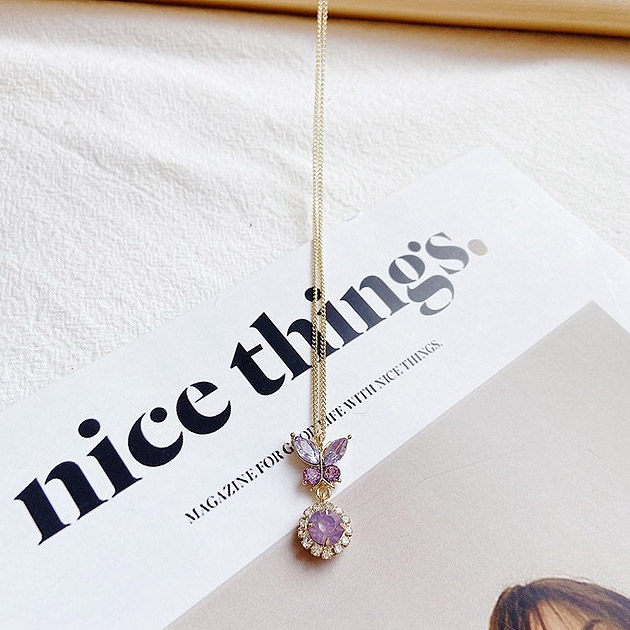 Wholesale Stainless Steel Necklaces Gold Plated Dainty Cute Trendy