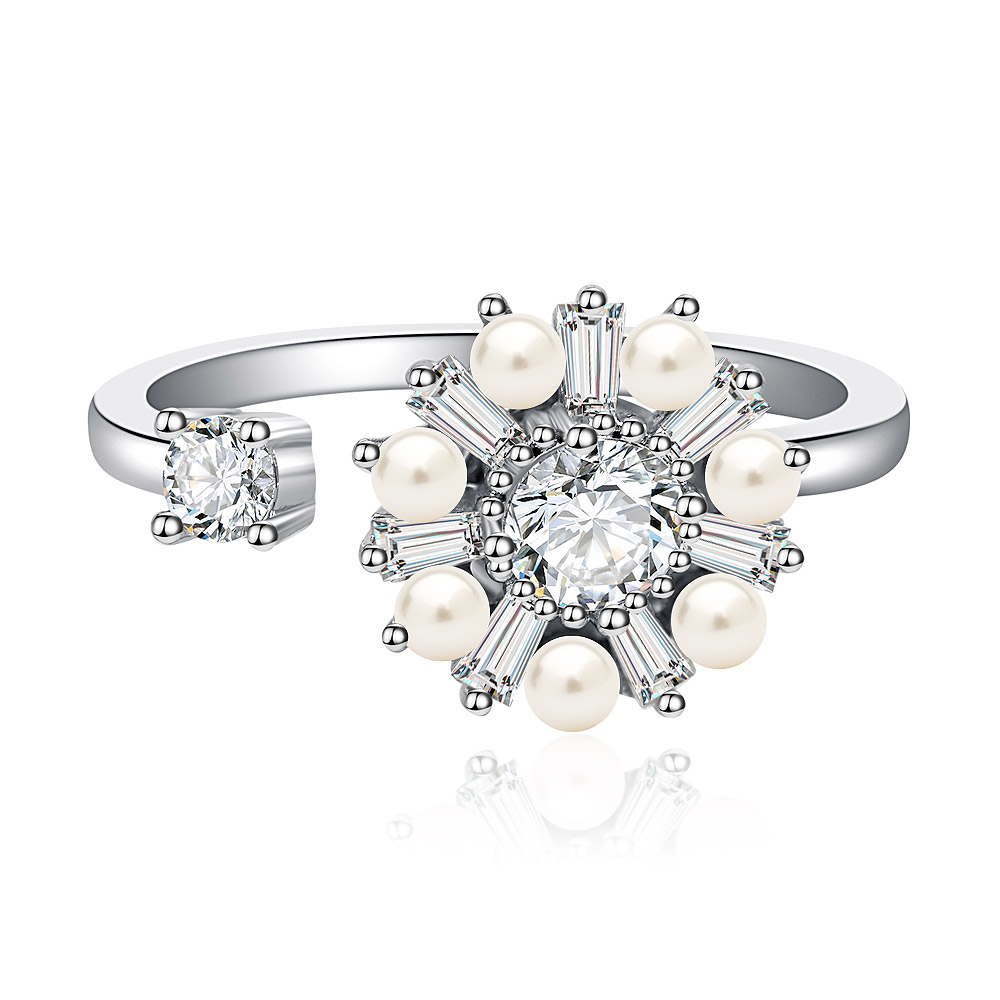 Rotating Spinning Pearl Ring Cheap Jewelry | JR Fashion Accessories